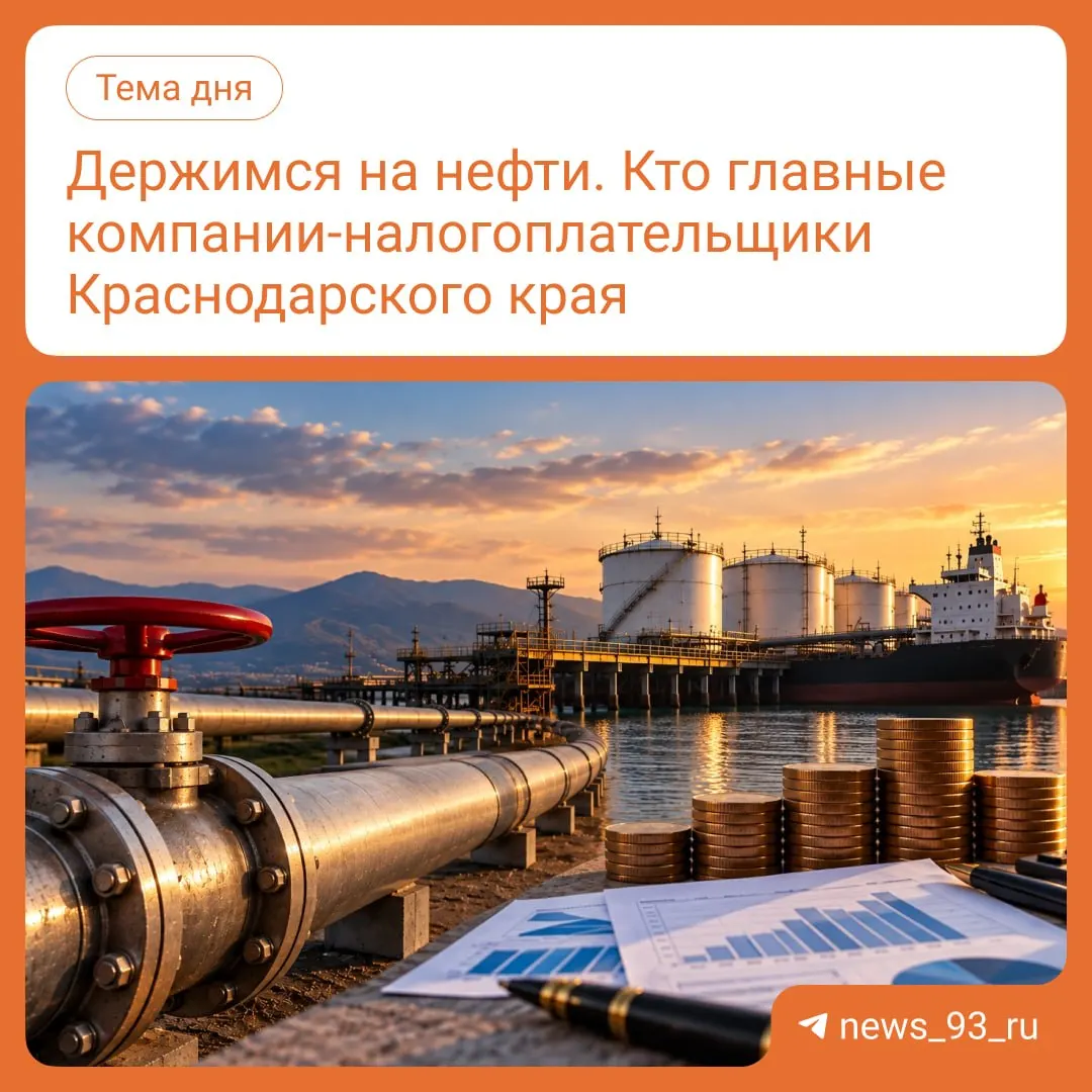 С начала года Краснодарский край получил 64,9 млрд рублей налоговых поступлений. Годовая цель — 108,9 млрд. Деньги идут на ремонт дорог, социальные объекты и зарплаты учителям и медикам.