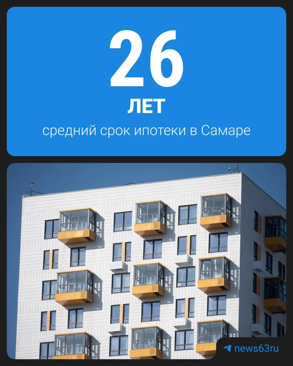 Аналитики подсчитали: самарцы оформляют ипотечные кредиты в среднем почти на 26 лет — срок увеличивают, чтобы снизить ежемесячный платёж.