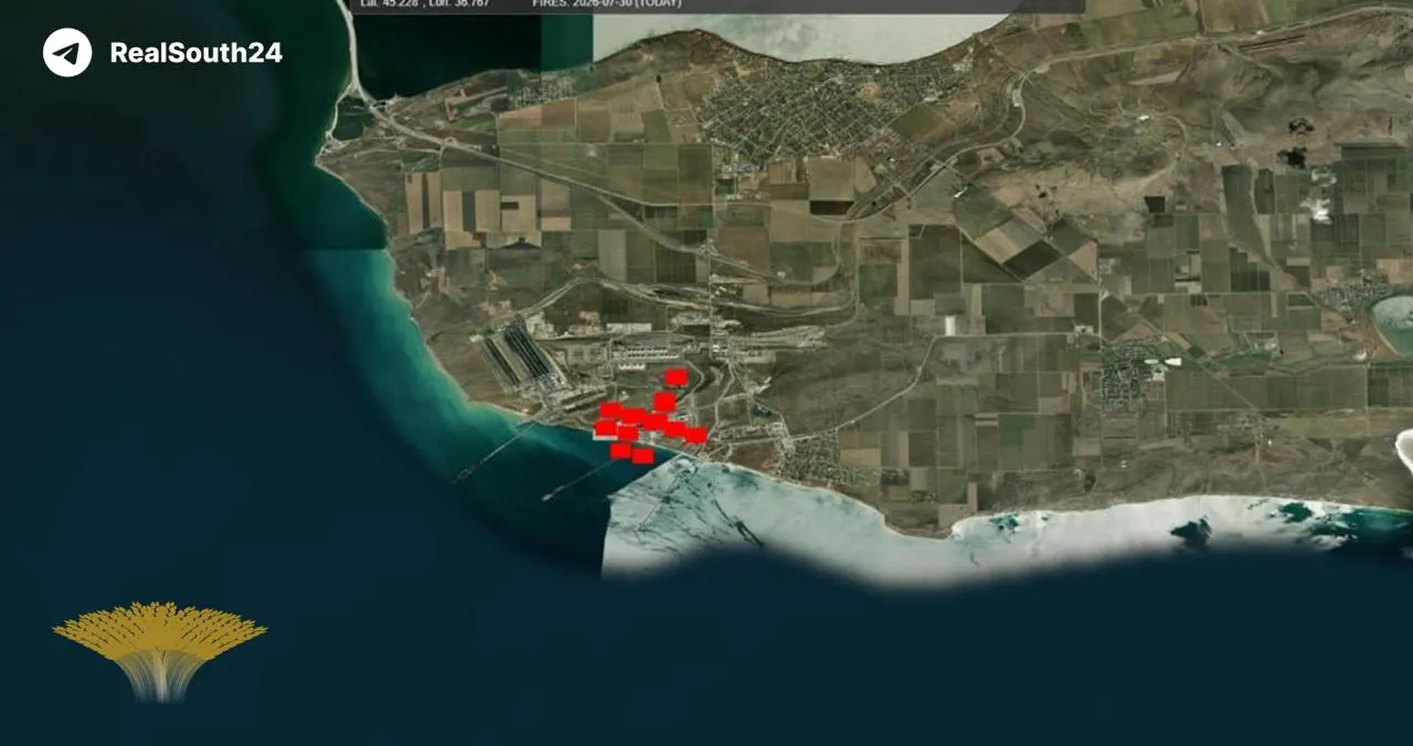 В порту Тамань под Краснодаром вспыхнули несколько очагов возгорания на нефтегазовом терминале. На месте работают экстренные службы, есть риск экологического ущерба.