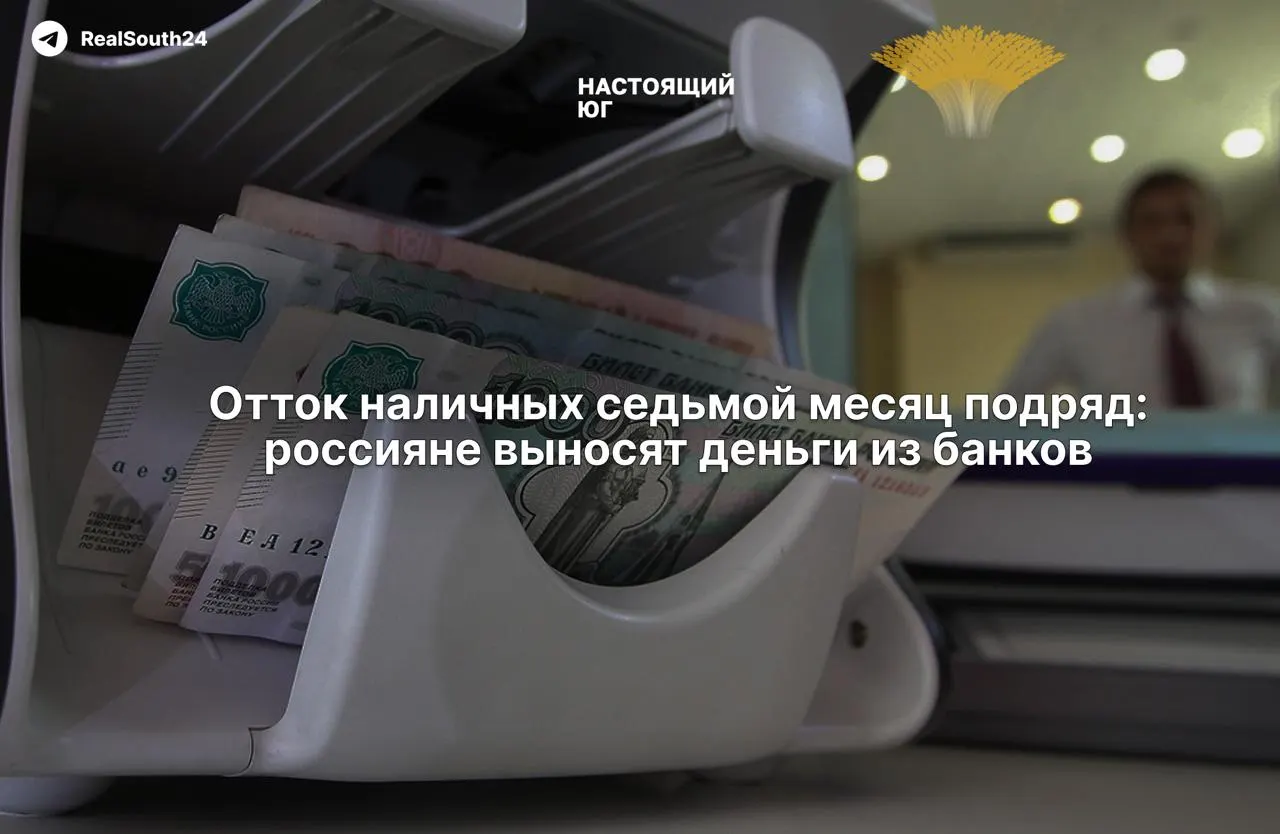 Экономика фиксирует устойчивый рост наличных: население и бизнес снимают деньги, опасаясь блокировок счетов и роста налогов.