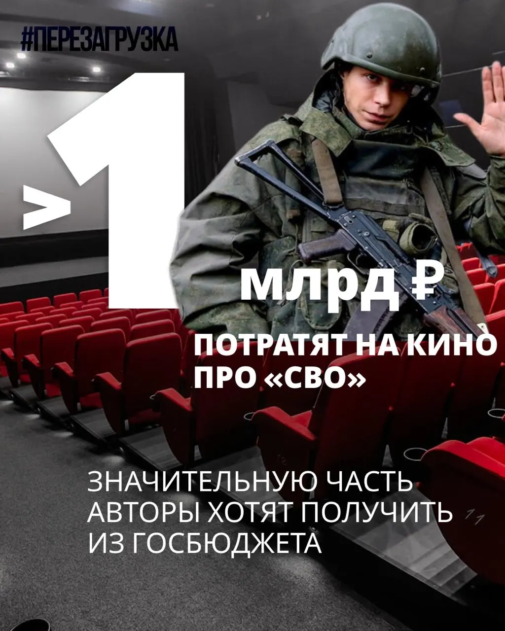 11 проектов посвящённых спецоперации попали в список; общий бюджет семи картин — 964 млн рублей, остальные четыре бюджета не опубликованы.